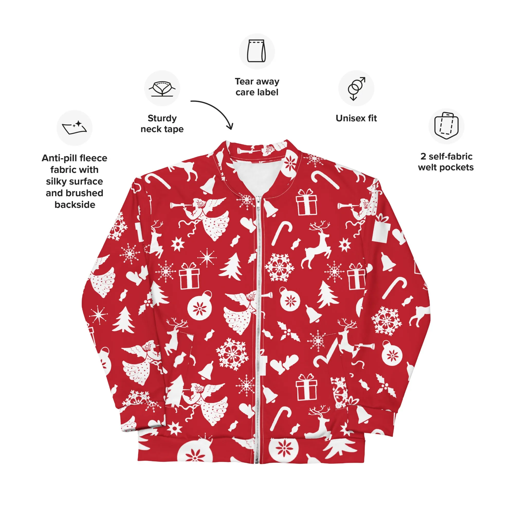 Unisex Bomber Jacket